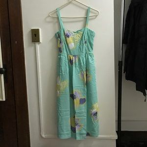 Anthropologie midi dress